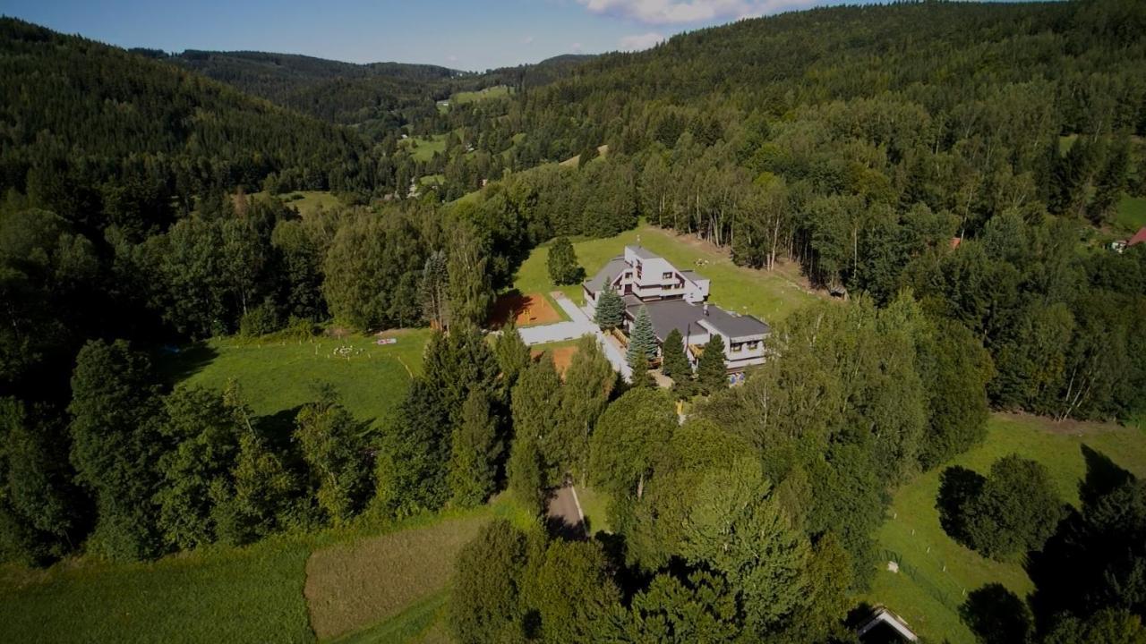 Hotel ČESKÁ FARMA Dolni Dvur Buitenkant foto
